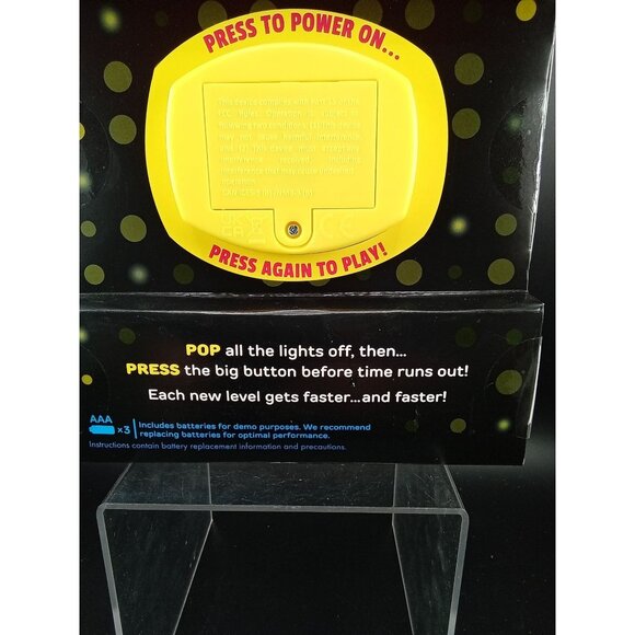 Pop It! Pro The Light-Up Pattern-Popping Game Fun For Ages 5+ With 3 Game Modes - Picture 4 of 4